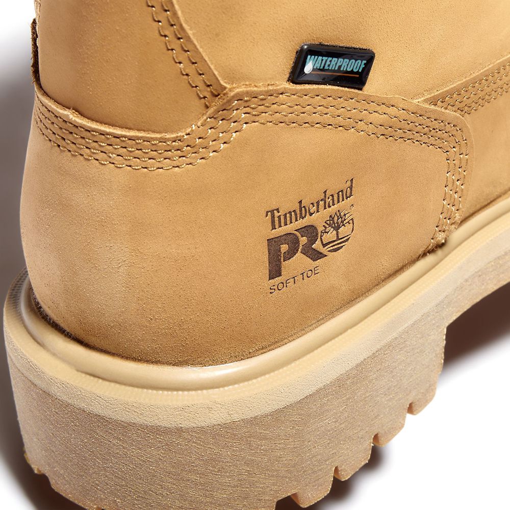 Bocanci Pro Timberland Barbati Maro - Direct Attach 6\" Soft Toe - Romania - PVFKUM829